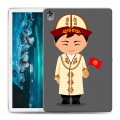Дизайнерский силиконовый с усиленными углами чехол для Huawei MediaPad M6 10.8 флаг Киргизии
