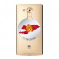 Полупрозрачный дизайнерский пластиковый чехол для Huawei Mate 8 флаг Киргизии