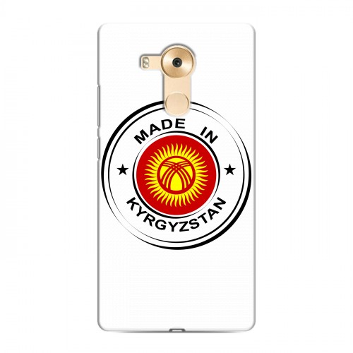 Полупрозрачный дизайнерский силиконовый чехол для Huawei Mate 8 флаг Киргизии