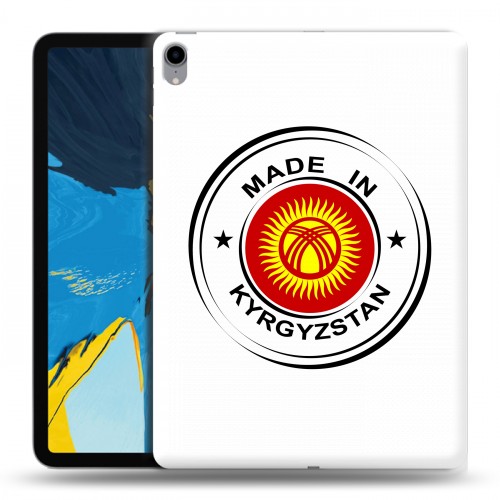 Полупрозрачный дизайнерский пластиковый чехол для IPad Pro 11 флаг Киргизии