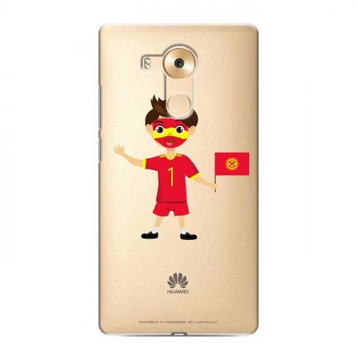 Полупрозрачный дизайнерский силиконовый чехол для Huawei Mate 8 флаг Киргизии