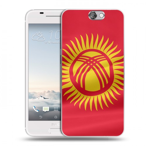 Дизайнерский пластиковый чехол для HTC One A9 флаг Киргизии