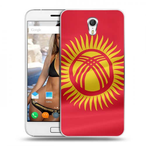 Дизайнерский силиконовый чехол для ZUK Z1 флаг Киргизии