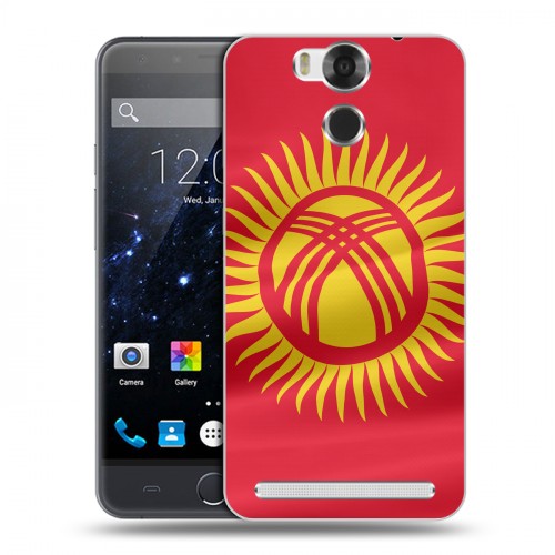 Дизайнерский пластиковый чехол для Ulefone Power флаг Киргизии