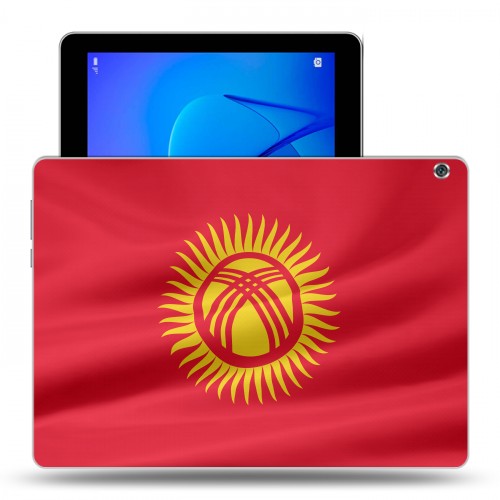 Дизайнерский силиконовый чехол для Huawei MediaPad M3 Lite 10 флаг Киргизии