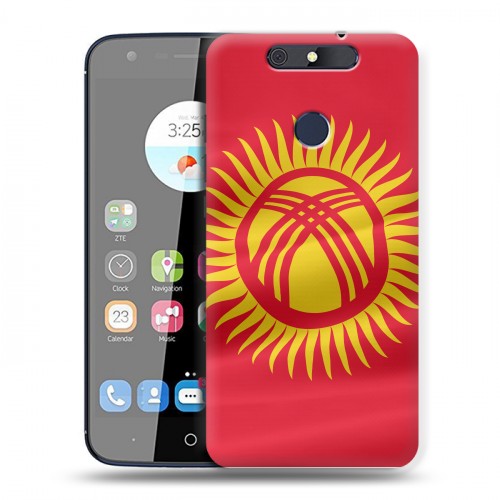 Дизайнерский силиконовый чехол для ZTE Blade V8C флаг Киргизии