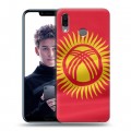 Дизайнерский пластиковый чехол для Huawei Honor Play флаг Киргизии