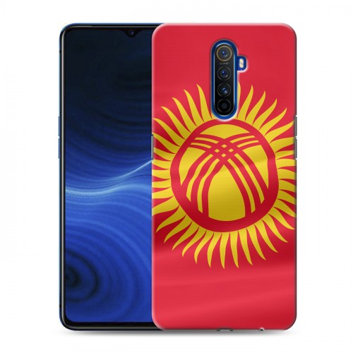 Дизайнерский пластиковый чехол для Realme X2 Pro флаг Киргизии