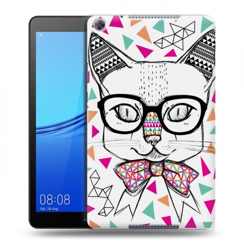 Дизайнерский силиконовый чехол для Huawei MediaPad M5 lite 8 Ацтекские иллюстрации