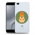 Полупрозрачный дизайнерский пластиковый чехол для Xiaomi Mi5C Прозрачные белки