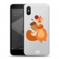 Полупрозрачный дизайнерский пластиковый чехол для Xiaomi Mi8 SE Прозрачные белки