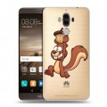 Полупрозрачный дизайнерский пластиковый чехол для Huawei Mate 9 Прозрачные белки