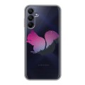 Полупрозрачный дизайнерский силиконовый чехол для Samsung Galaxy A15 Прозрачные белки