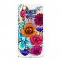 Дизайнерский силиконовый чехол для Samsung Galaxy Note 9 Цветочная акварель