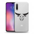 Полупрозрачный дизайнерский силиконовый с усиленными углами чехол для Xiaomi Mi9 Прозрачные быки