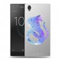 Полупрозрачный дизайнерский пластиковый чехол для Sony Xperia L1 Прозрачные змеи