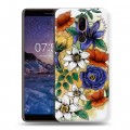 Дизайнерский пластиковый чехол для Nokia 7 Plus Цветочная акварель