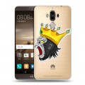 Полупрозрачный дизайнерский пластиковый чехол для Huawei Mate 9 Прозрачные обезьяны