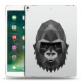 Полупрозрачный дизайнерский пластиковый чехол для Ipad Pro 12.9 (2017) Прозрачные обезьяны