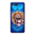 Полупрозрачный дизайнерский пластиковый чехол для Huawei Honor View 20 Прозрачные обезьяны