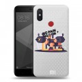 Полупрозрачный дизайнерский пластиковый чехол для Xiaomi Mi8 SE Прозрачные пауэрлифтинг