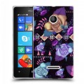 Дизайнерский пластиковый чехол для Microsoft Lumia 435 Летние розы