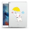 Полупрозрачный дизайнерский силиконовый чехол для Ipad Pro Прозрачные слоны