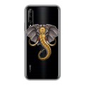 Полупрозрачный дизайнерский пластиковый чехол для Huawei Y9s Прозрачные слоны