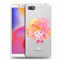 Полупрозрачный дизайнерский пластиковый чехол для Xiaomi RedMi 6A Прозрачные слоны