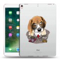 Полупрозрачный дизайнерский силиконовый чехол для Ipad Pro 10.5 Прозрачные собаки