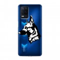 Полупрозрачный дизайнерский пластиковый чехол для Realme Narzo 30 5G Прозрачные собаки