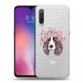 Полупрозрачный дизайнерский силиконовый с усиленными углами чехол для Xiaomi Mi9 Прозрачные собаки