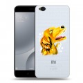 Полупрозрачный дизайнерский пластиковый чехол для Xiaomi Mi5C Прозрачные собаки