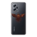 Полупрозрачный дизайнерский пластиковый чехол для Xiaomi Poco X4 GT Прозрачные совы