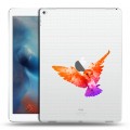 Полупрозрачный дизайнерский пластиковый чехол для Ipad Pro Прозрачные совы