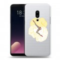 Полупрозрачный дизайнерский пластиковый чехол для Meizu 15 Plus Прозрачные танцоры 