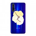 Полупрозрачный дизайнерский пластиковый чехол для Huawei Honor 20 Прозрачные танцоры 