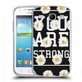 Дизайнерский силиконовый чехол для Samsung Galaxy Core Ромашковый мир