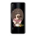 Полупрозрачный дизайнерский силиконовый чехол для Huawei Y9s Прозрачные щенки