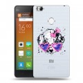 Полупрозрачный дизайнерский пластиковый чехол для Xiaomi Mi4S Прозрачные щенки