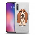 Полупрозрачный дизайнерский силиконовый с усиленными углами чехол для Xiaomi Mi9 Прозрачные щенки