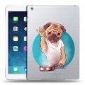 Полупрозрачный дизайнерский силиконовый чехол для Ipad (2017) Прозрачные щенки