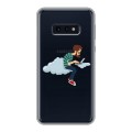 Полупрозрачный дизайнерский силиконовый чехол для Samsung Galaxy S10e Прозрачное IT