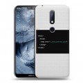 Полупрозрачный дизайнерский пластиковый чехол для Nokia 6.1 Plus Прозрачное IT