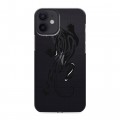 Полупрозрачный дизайнерский силиконовый с усиленными углами чехол для Iphone 12 Mini Прозрачные леопарды