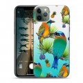 Дизайнерский пластиковый чехол для Iphone 11 Pro Max Птицы и фрукты