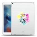 Дизайнерский пластиковый чехол для Ipad Pro Прозрачные леопарды