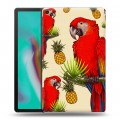 Дизайнерский силиконовый чехол для Samsung Galaxy Tab A 10.1 (2019) Птицы и фрукты
