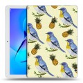 Дизайнерский силиконовый чехол для Huawei MediaPad T3 10 Птицы и фрукты