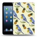 Дизайнерский силиконовый чехол для Ipad Mini Птицы и фрукты